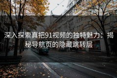 深入探索真把91视频的独特魅力：揭秘导航页的隐藏跳转层