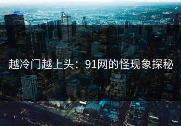 越冷门越上头：91网的怪现象探秘