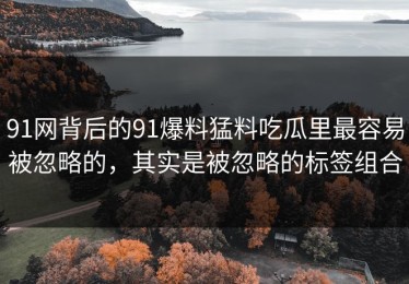 91网背后的91爆料猛料吃瓜里最容易被忽略的，其实是被忽略的标签组合
