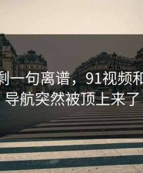 看完只剩一句离谱，91视频和91网址导航突然被顶上来了