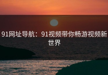 91网址导航：91视频带你畅游视频新世界