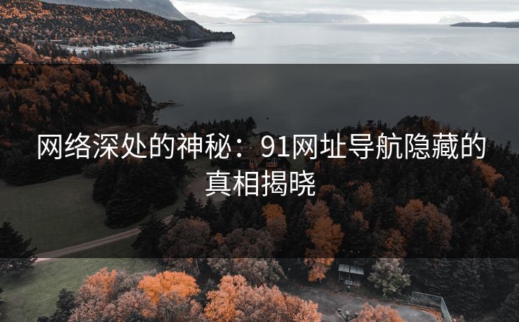 网络深处的神秘:91网址导航隐藏的真相揭晓 网络深处的神秘:91网址导航隐藏的真相揭晓